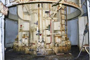 Ligne Maginot - ROCHONVILLERS - A8 - (Ouvrage d'artillerie) - Bloc 2
Tourelle pour deux tubes de 75 mle 33