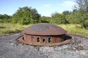 Ligne Maginot - ROCHONVILLERS - A8 - (Ouvrage d'artillerie) - Bloc 3
Tourelle pour deux tubes de 75 R 32 