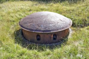 Ligne Maginot - ROCHONVILLERS - A8 - (Ouvrage d'artillerie) - Bloc 6
Tourelle de 135 
