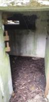 Ligne Maginot - GUEBENHOUSE 3 - (Blockhaus pour arme infanterie) - La porte d'entrée