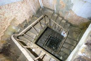 Ligne Maginot - HOBLING - A23 - (Ouvrage d'infanterie) - Bloc 1
Cage d'escalier