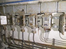 Ligne Maginot - COL DE GARDE (G) - EO10 - (Abri actif) - L'usine électrique
Le tableau électrique