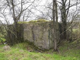 Ligne Maginot - BLANKHECK - (Blockhaus pour arme infanterie) - Le côté nord du blockhaus.