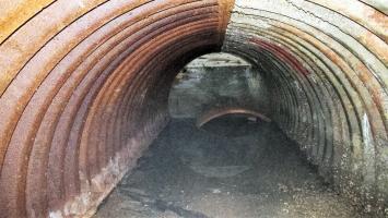 Ligne Maginot - BOIS DE BRILL (II/163° RAP) - (PC) - L'abri est toujours en bon état mais envahi par un peu d'eau
