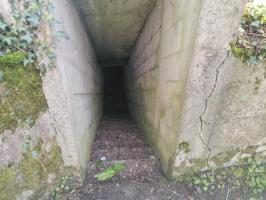 Ligne Maginot - BUCHWALD (I/23° RARF) - (Position d'artillerie préparée) - Cuve bétonnée 3
Entrée abri
