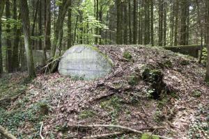 Ligne Maginot - FOND LOLIETTE - (PC) - Comme d'autres PC de ce secteur, celui ci présente la particularité de ne pas être enterré.