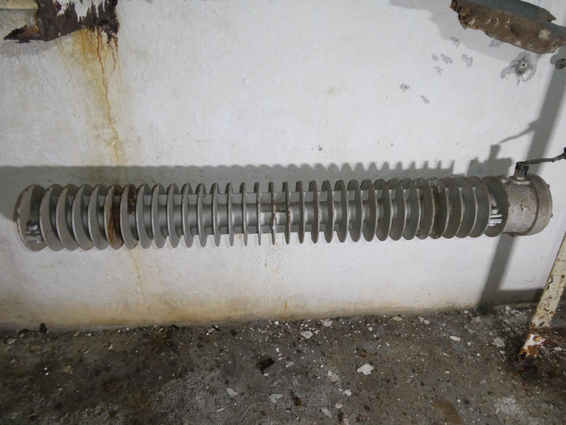 Ligne Maginot - Principe du chauffage dans les ouvrages CORF - Radiateur électrique à ailettes de 1000w
Col de Garde