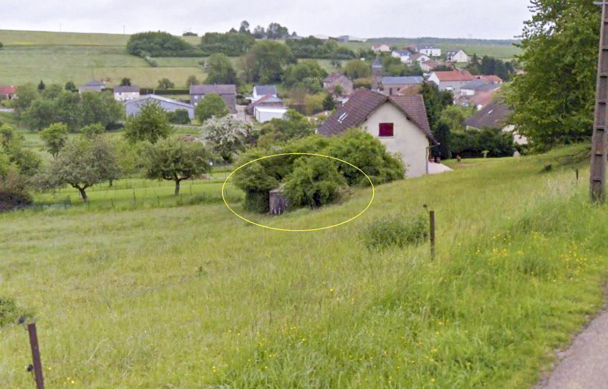 Ligne Maginot - TRITTELING OUEST - (Blockhaus pour arme infanterie) -   - Google StreetView