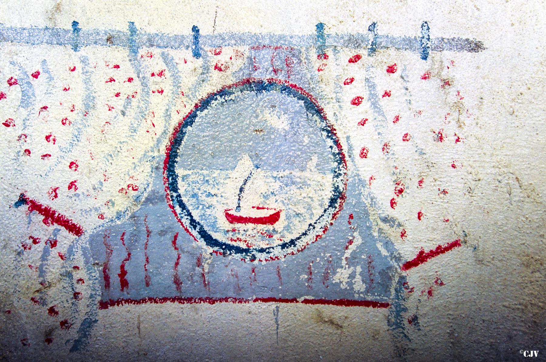 Ligne Maginot - LATIREMONT - A3 - (Ouvrage d'artillerie) - Entrée munitions
Peinture murale - Lia VERMEULEN