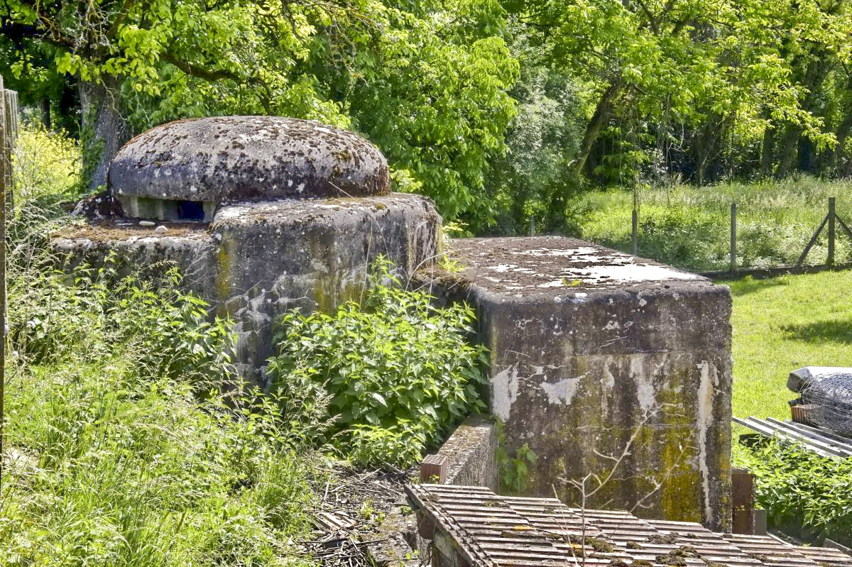 Ligne Maginot - B22 - ECLUSE 66 SUD - (Blockhaus pour arme infanterie) - La coupole pour mitrailleuse - FROEHLY Daniel