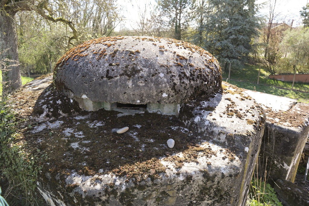 Ligne Maginot - B22 - ECLUSE 66 SUD - (Blockhaus pour arme infanterie) - La coupole pour mitrailleuse - Alain Perouffe