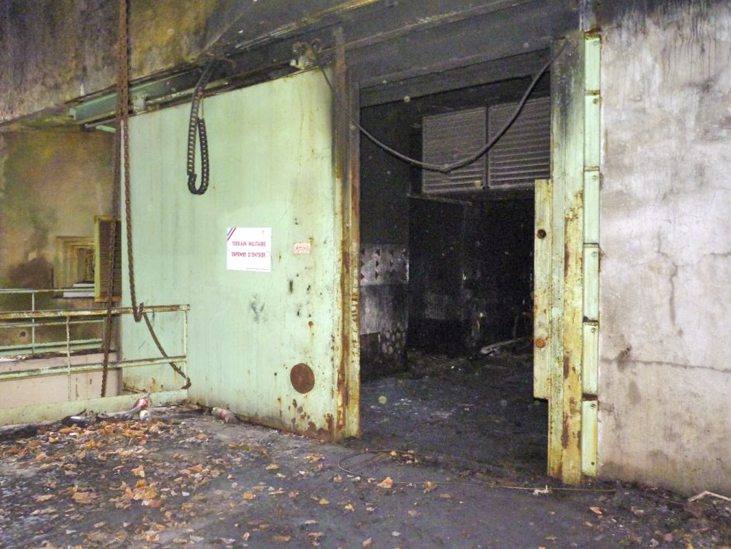 Ligne Maginot - ROCHONVILLERS - A8 - (Ouvrage d'artillerie) - Entrée munitions
L'entrée modernisé - Aditus