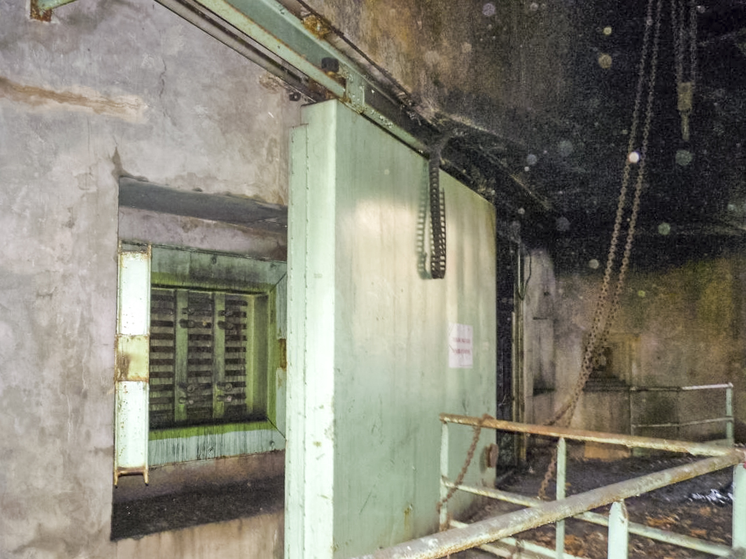 Ligne Maginot - ROCHONVILLERS - A8 - (Ouvrage d'artillerie) - Entrée munitions
L'entrée modernisé - Aditus