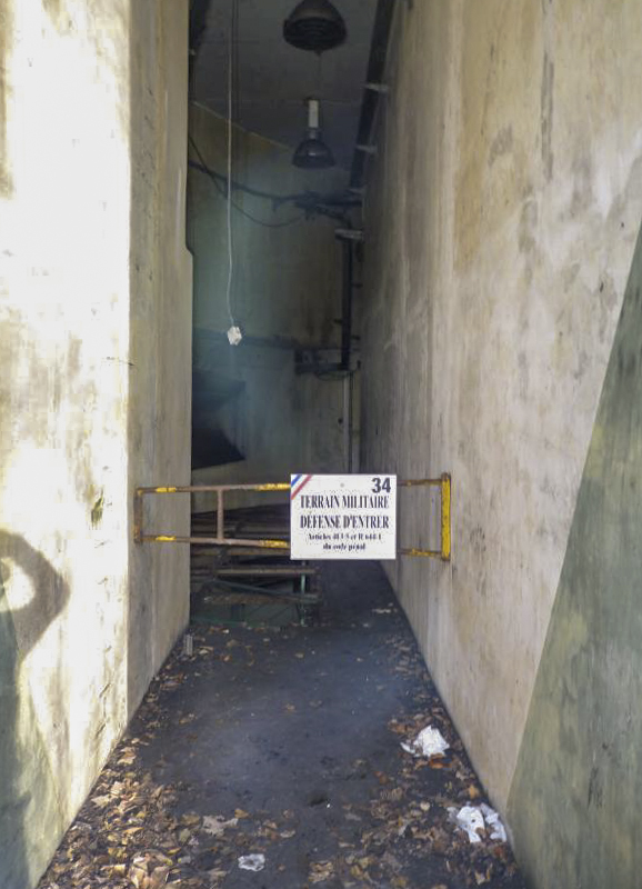 Ligne Maginot - ROCHONVILLERS - A8 - (Ouvrage d'artillerie) - Entrée des hommes - Aditus