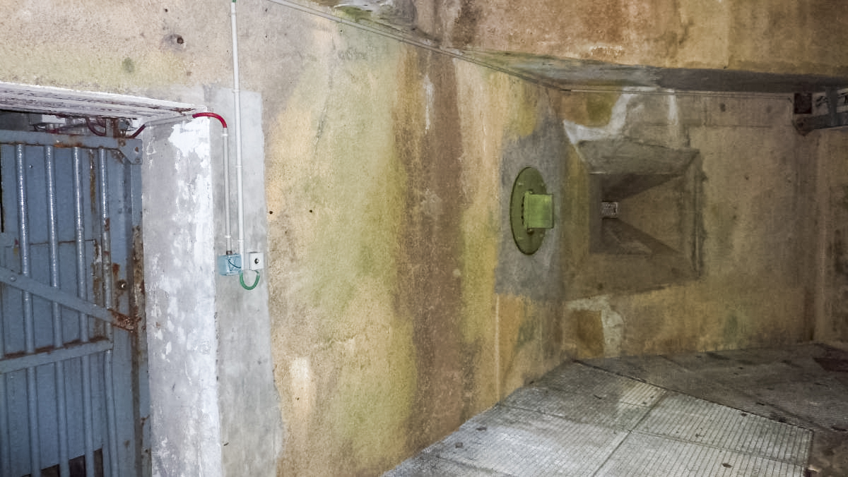 Ligne Maginot - ROCHONVILLERS - A8 - (Ouvrage d'artillerie) - Entrée des hommes - ELLENA-CUNY