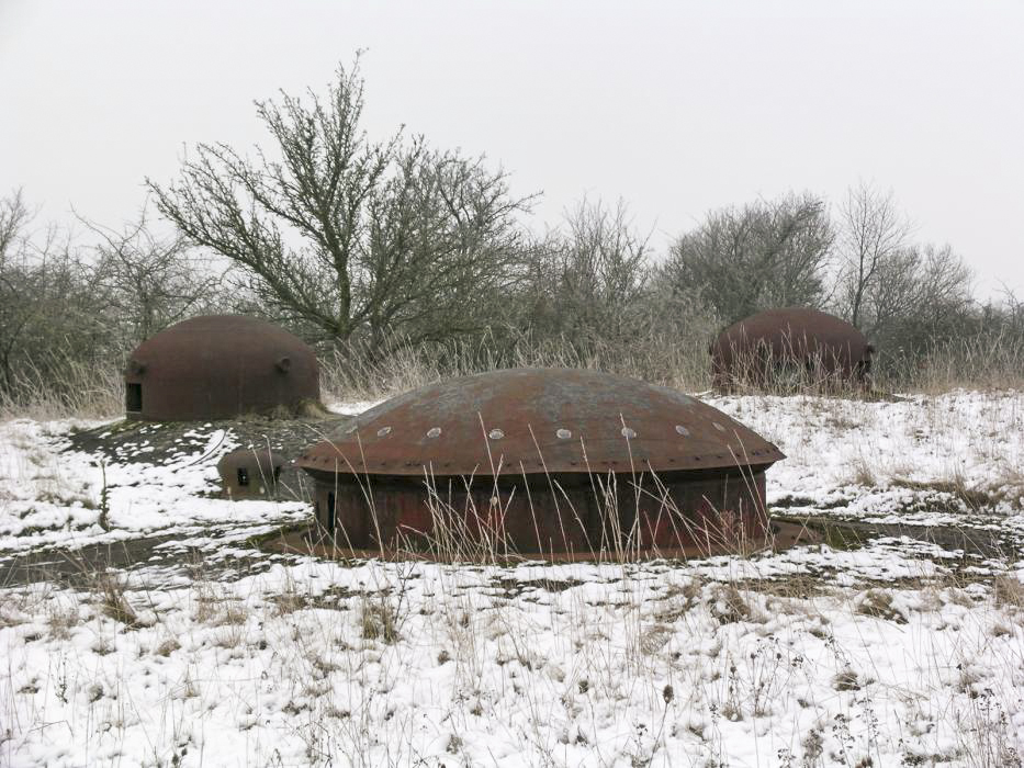 Ligne Maginot - ROCHONVILLERS - A8 - (Ouvrage d'artillerie) - Bloc 3
Tourelle pour deux pièces de 75 mm R modèle 1932 - Lvcvlvs