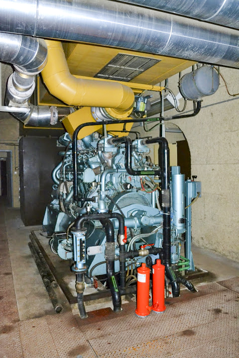 Ligne Maginot - ROCHONVILLERS - A8 - (Ouvrage d'artillerie) - L'usine électrique modernisée - PAVEL Jan