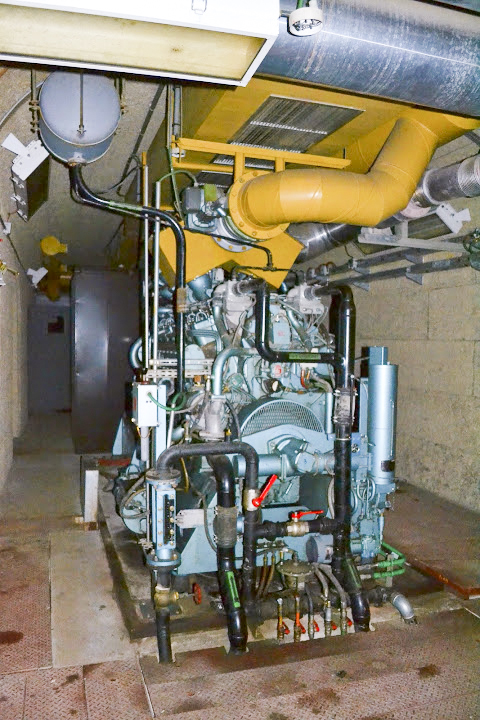 Ligne Maginot - ROCHONVILLERS - A8 - (Ouvrage d'artillerie) - L'usine électrique modernisée - PAVEL Jan