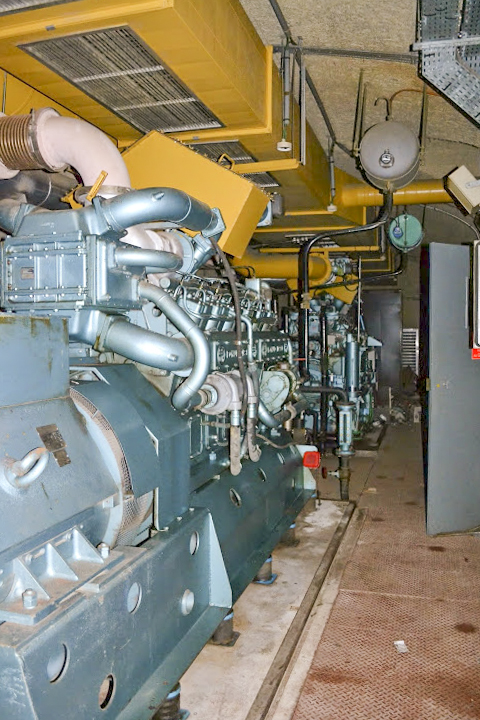 Ligne Maginot - ROCHONVILLERS - A8 - (Ouvrage d'artillerie) - L'usine électrique modernisée - PAVEL Jan