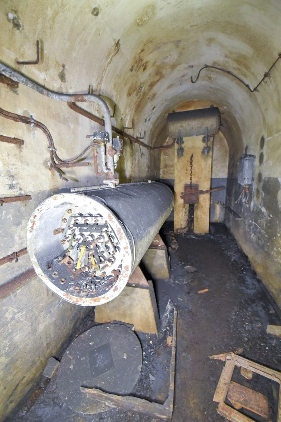 Ligne Maginot - ROCHONVILLERS - A8 - (Ouvrage d'artillerie) - Station de chauffage et entrée des câbles - Ludovic KNAPP