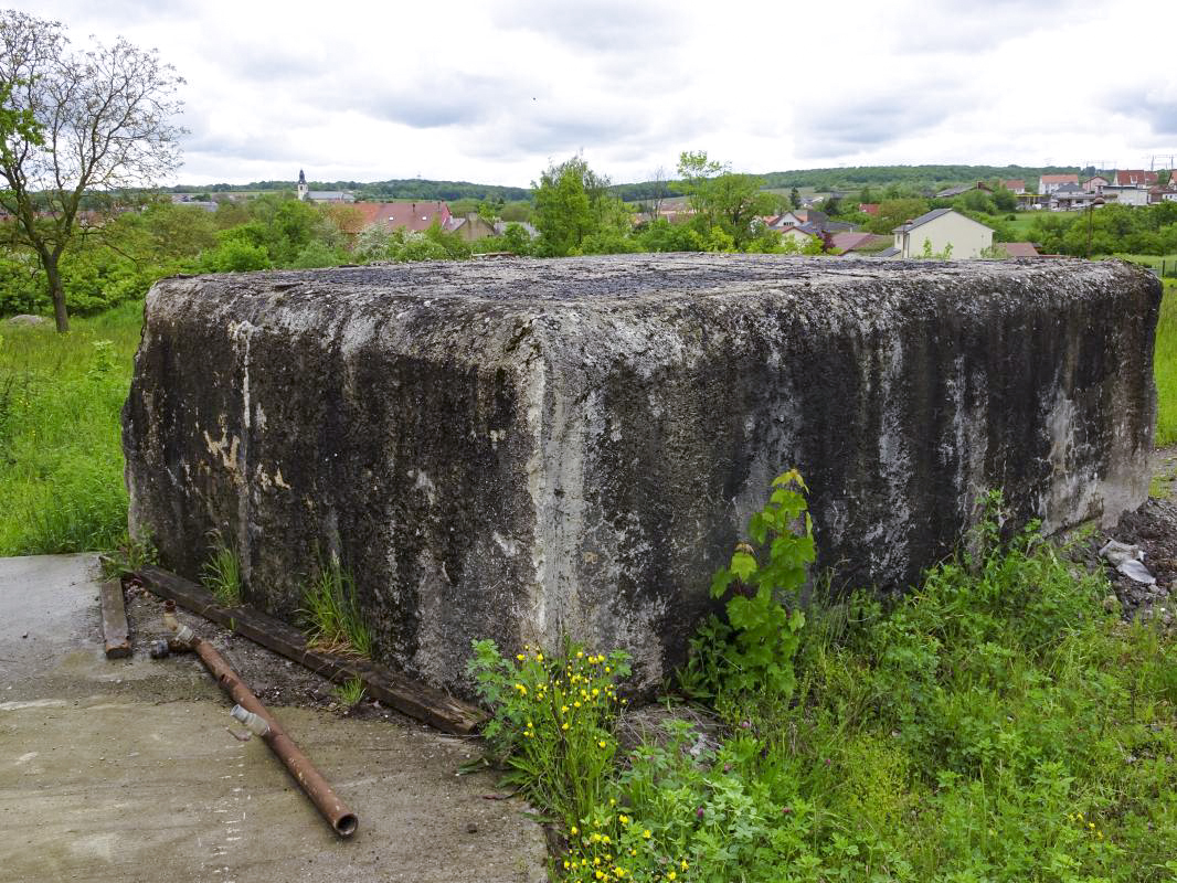 Ligne Maginot - AB3-B - (Blockhaus pour arme infanterie) - Face arrière - Claude Zimmermann