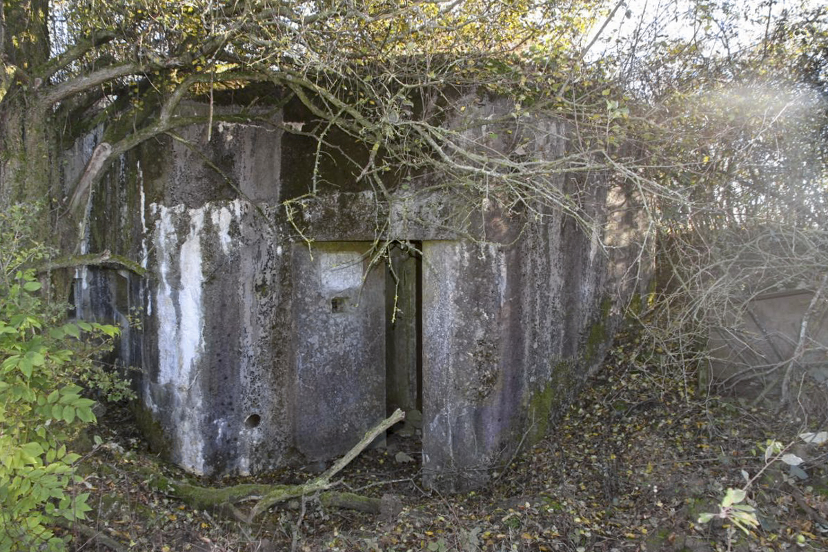 Ligne Maginot - AB17 - (Blockhaus pour canon) - L'entrée - JOLAS, Jean-Michel