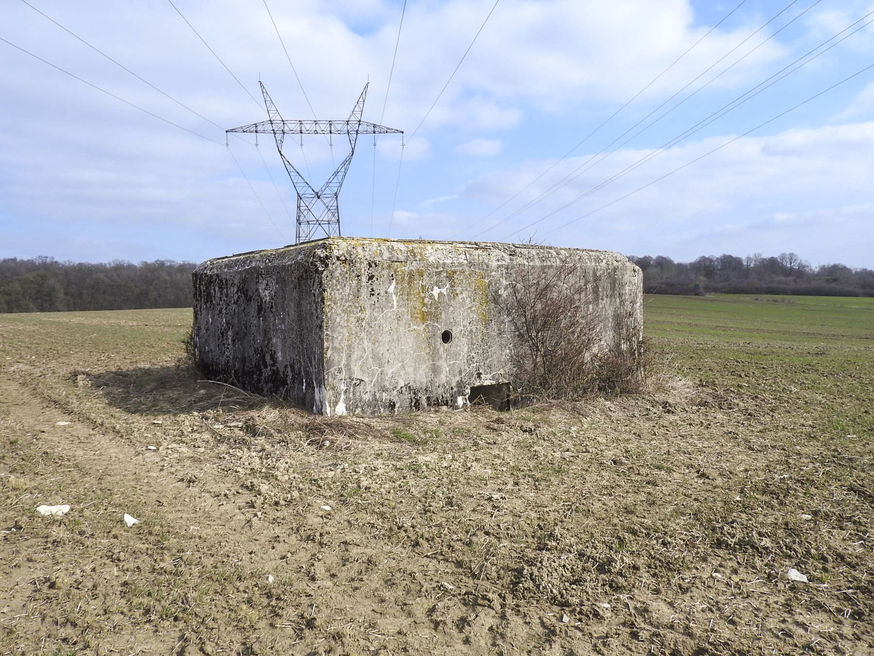 Ligne Maginot - WAELDSCHEN 2 - (Blockhaus pour arme infanterie) - L'entrée en partie comblée - STENGER Mathieu
