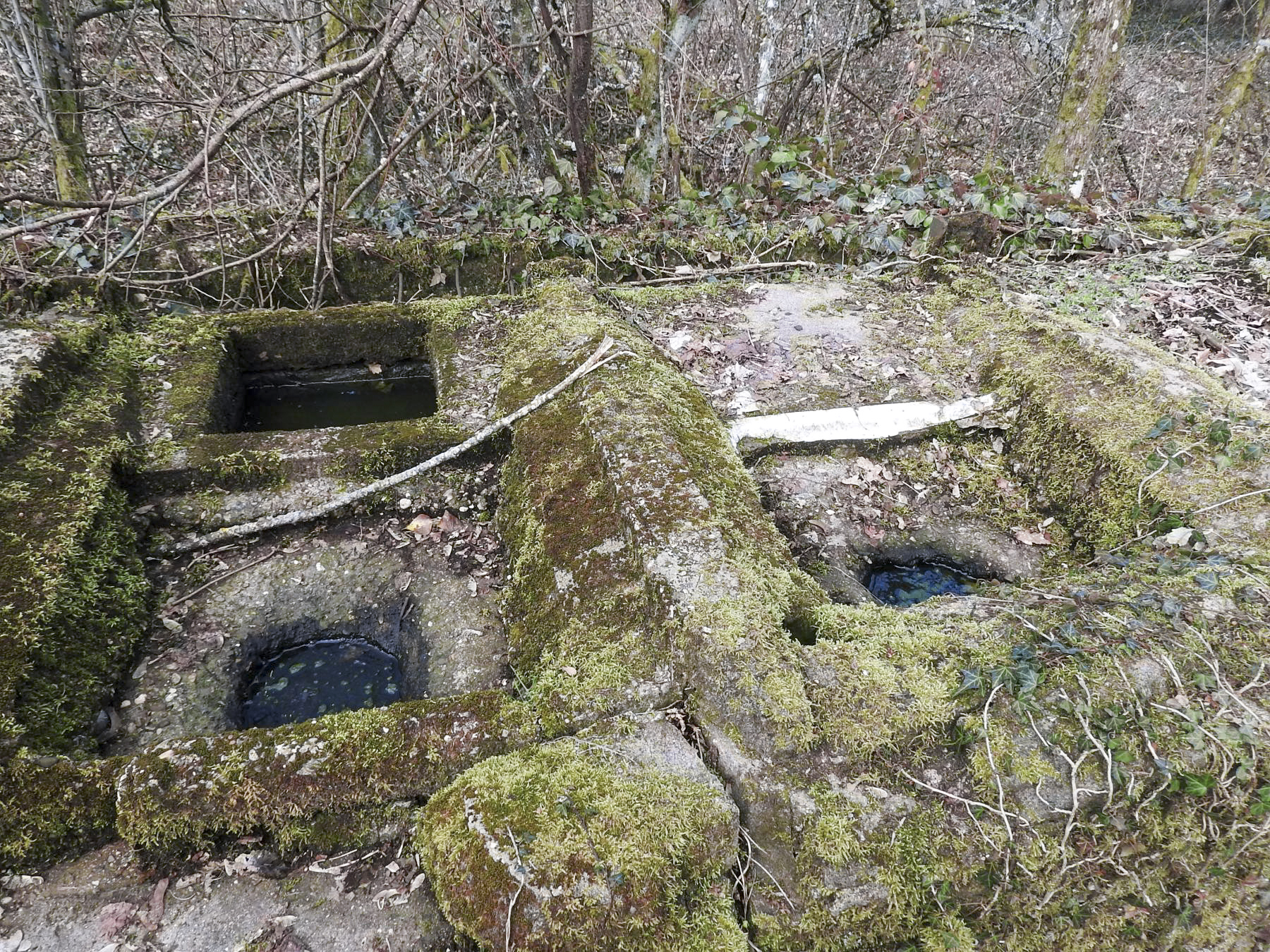 Ligne Maginot - TETING CAMP - (Camp de sureté) - Les latrines extérieures - STENGER Mathieu