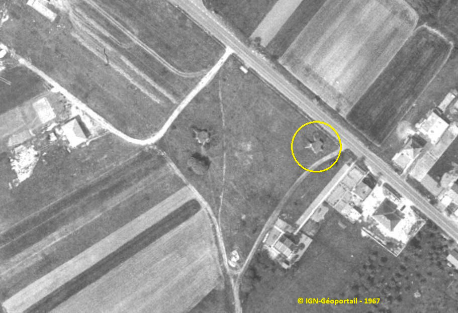 Ligne Maginot - C11B - ALTVILLER 2 - (Blockhaus de type indeterminé) -  - IGN - Géoportail 1967