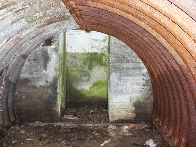 Ligne Maginot - BOIS DE BRILL (II/163° RAP) - (PC) - Vue de l'intérieur coté accès - BERTHIER jean