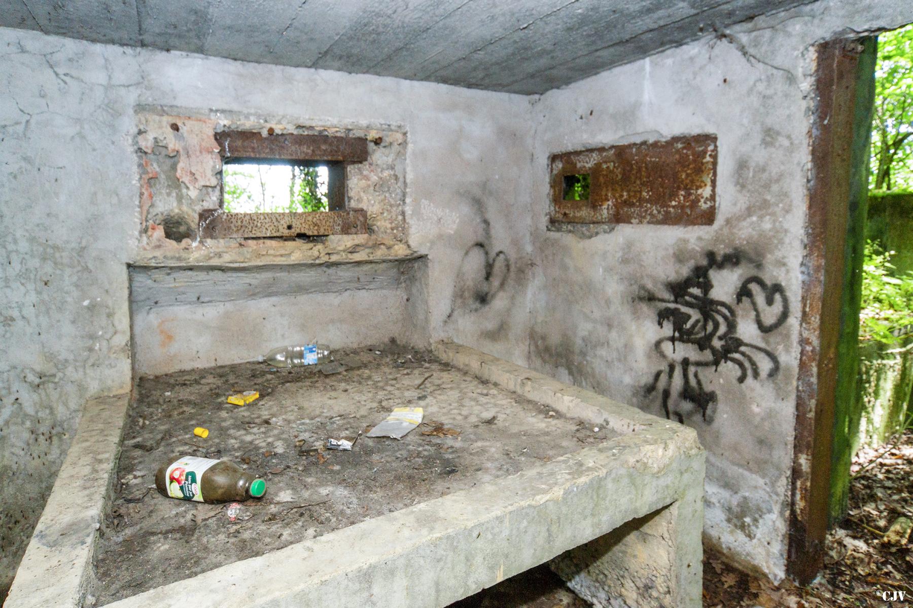 Ligne Maginot - LANING 6 - (Blockhaus pour arme infanterie) - L'intérieur - Lia VERMEULEN