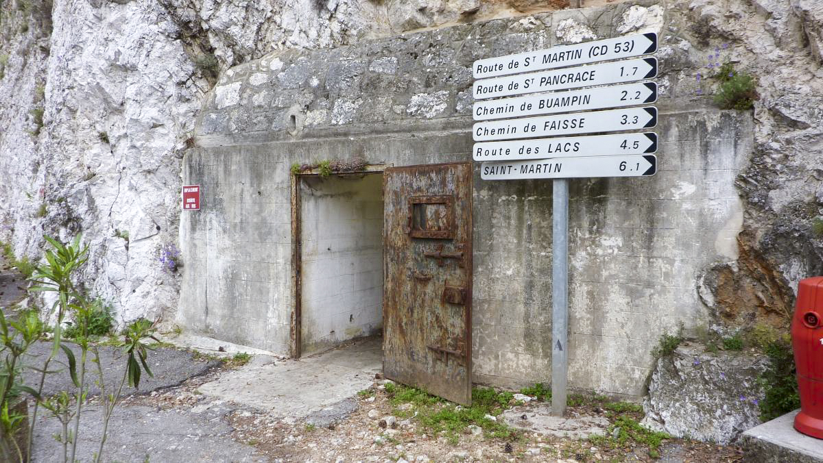 Ligne Maginot - PEILLE - (Central téléphonique isolé) - Entrée de gauche - ELLENA-CUNY