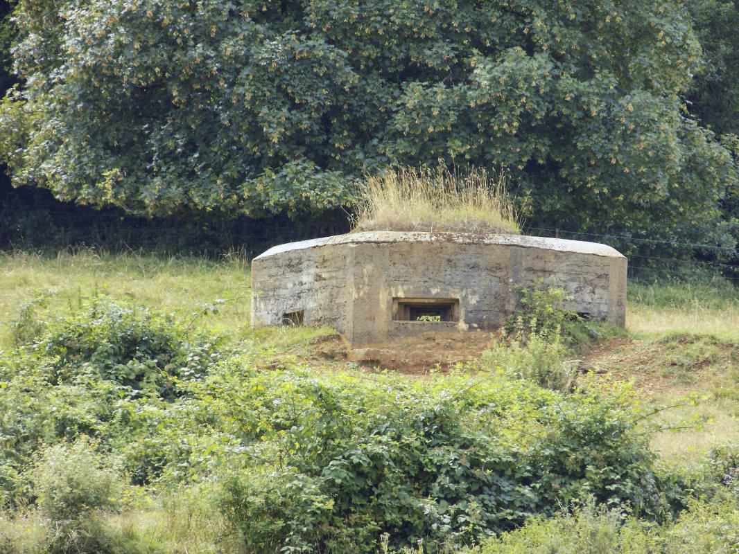 Ligne Maginot - 7C - AUTRECOURT NORD - (Blockhaus pour arme infanterie) - Face frontale - R Tucker