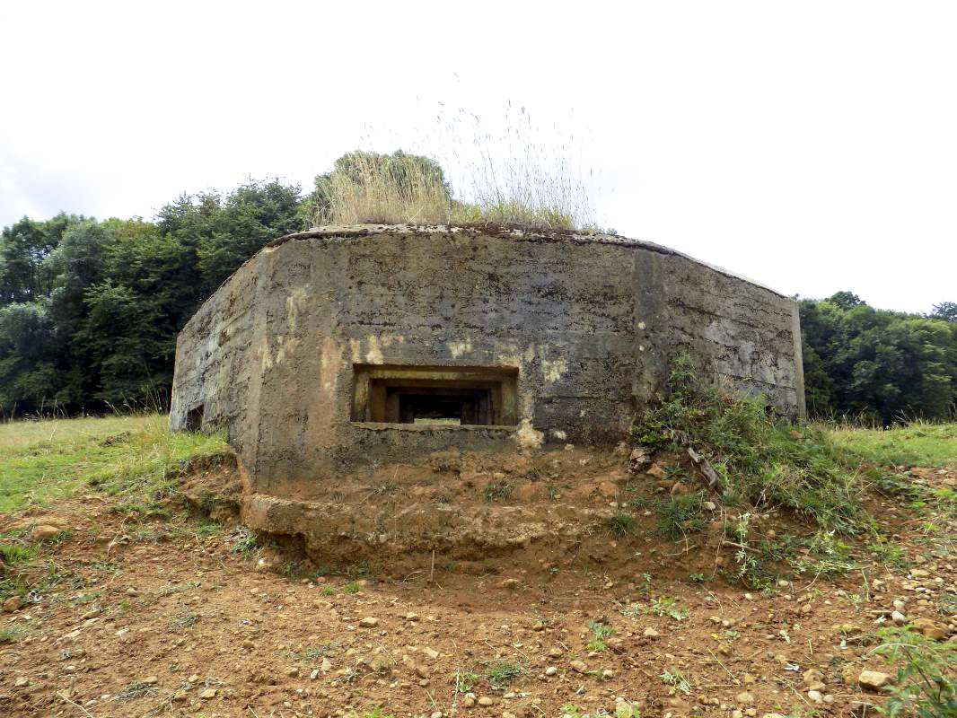 Ligne Maginot - 7C - AUTRECOURT NORD - (Blockhaus pour arme infanterie) - Face frontale - R Tucker
