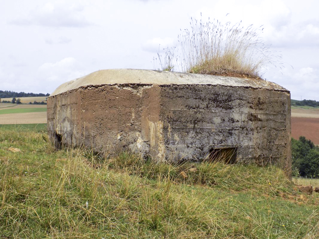 Ligne Maginot - 7C - AUTRECOURT NORD - (Blockhaus pour arme infanterie) - L'arrière et face droite - R Tucker