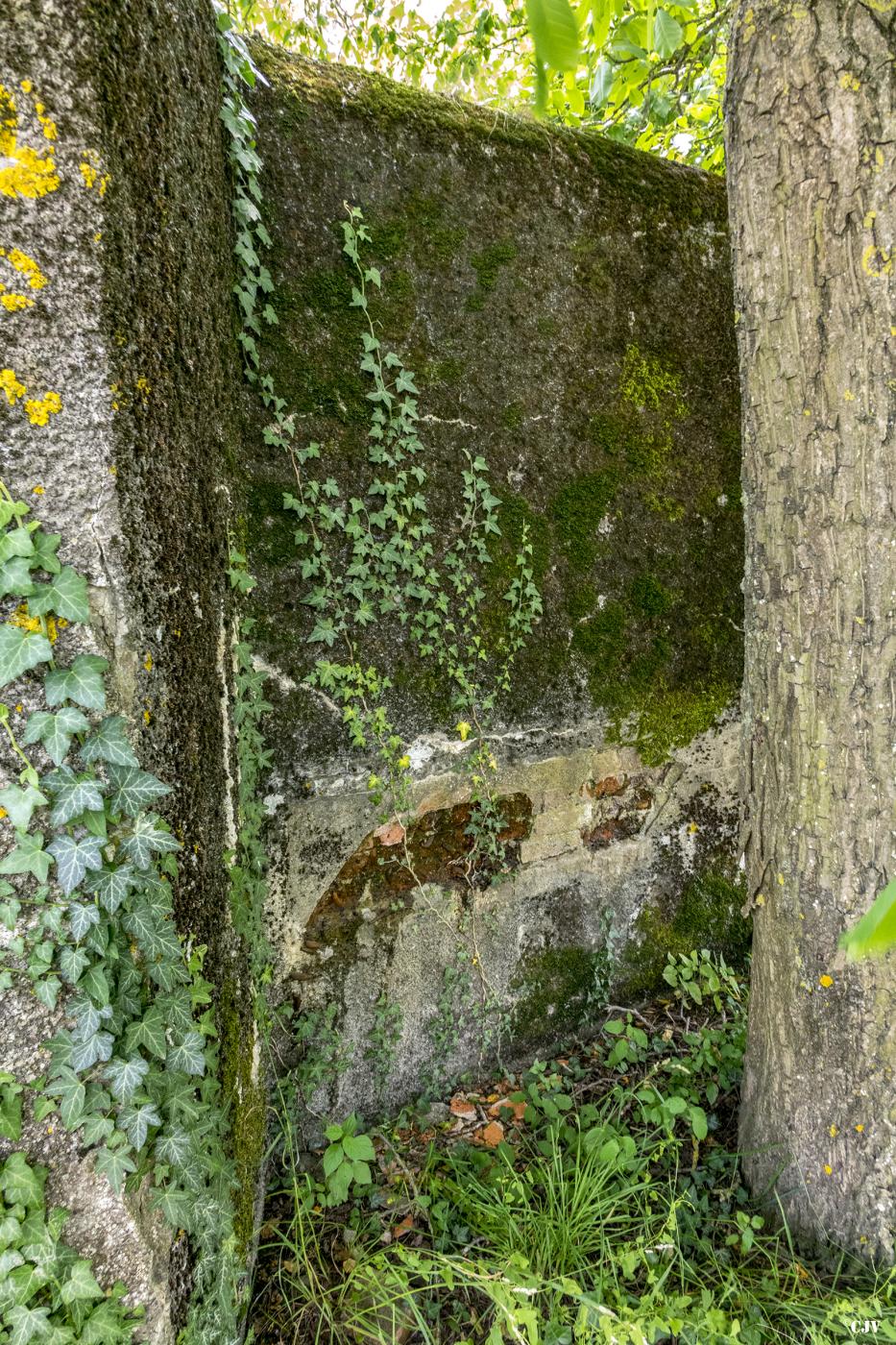 Ligne Maginot - VAHL EBERSING OUEST - (Blockhaus pour canon) - Le créneau est obturé - Lia VERMEULEN