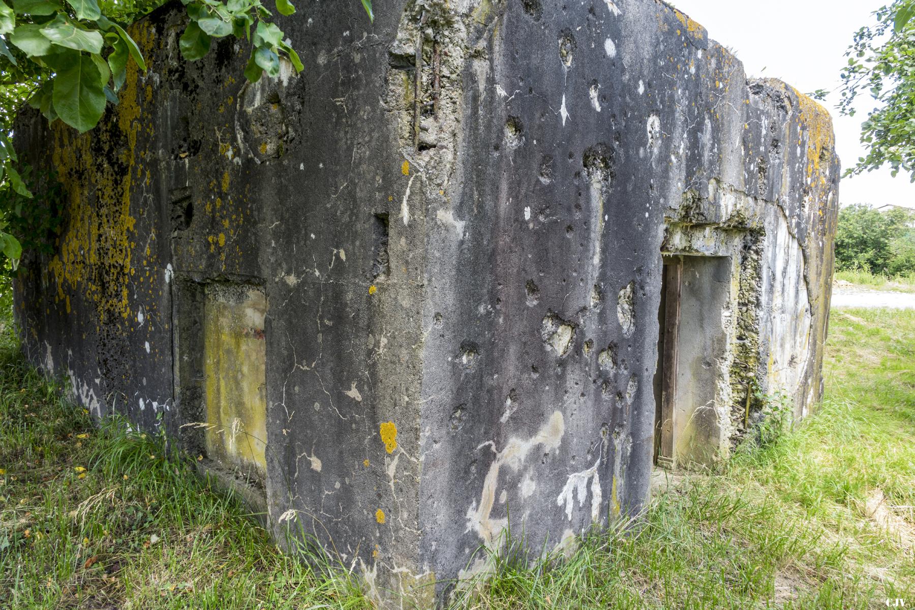 Ligne Maginot - VAHL EBERSING OUEST - (Blockhaus pour canon) - Les entrées - Lia VERMEULEN