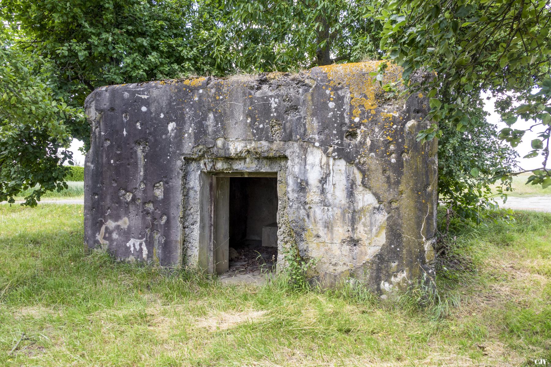 Ligne Maginot - VAHL EBERSING OUEST - (Blockhaus pour canon) - L'entrée du matériel                 - Lia VERMEULEN