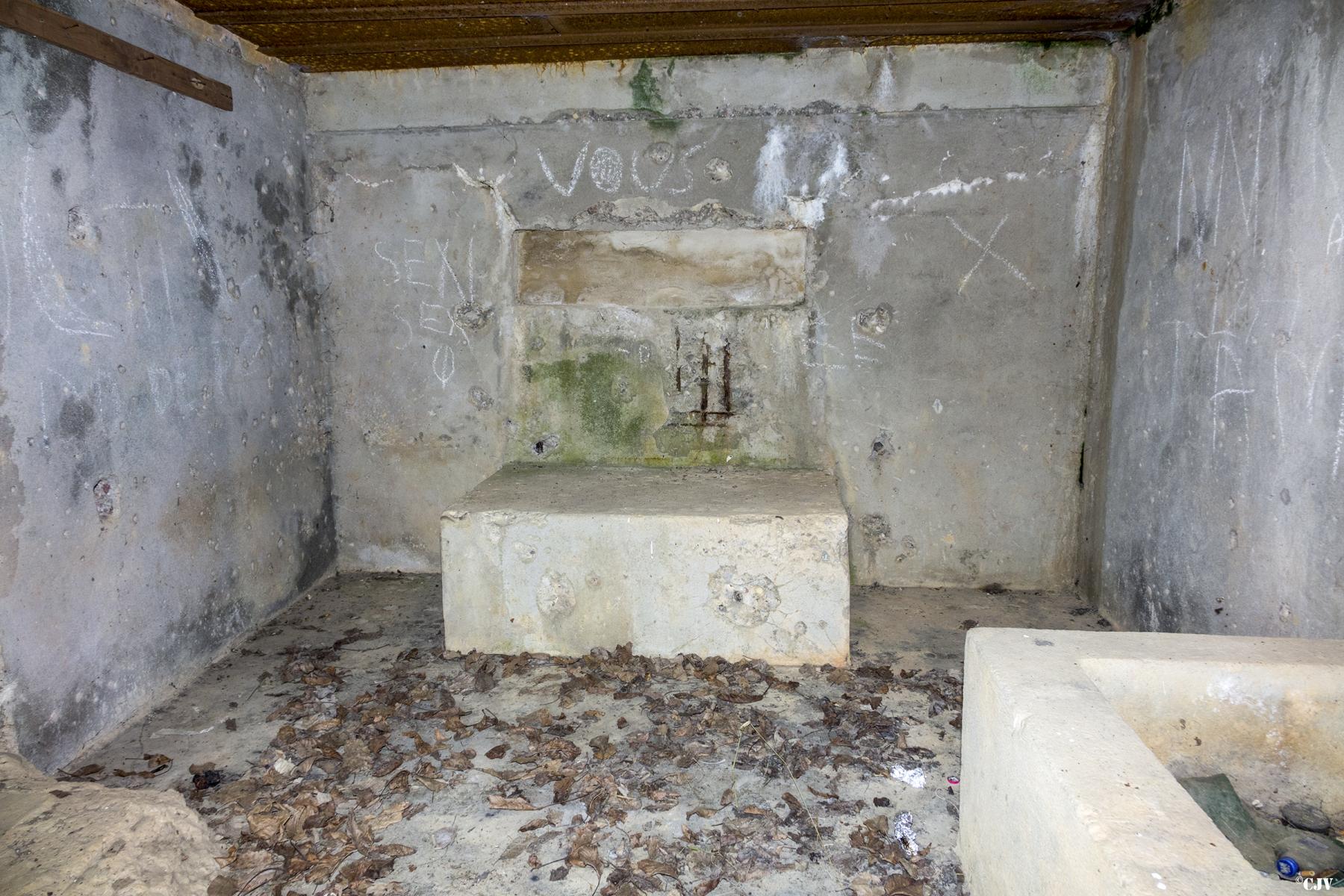Ligne Maginot - VAHL EBERSING OUEST - (Blockhaus pour canon) - L'intérieur - Lia VERMEULEN