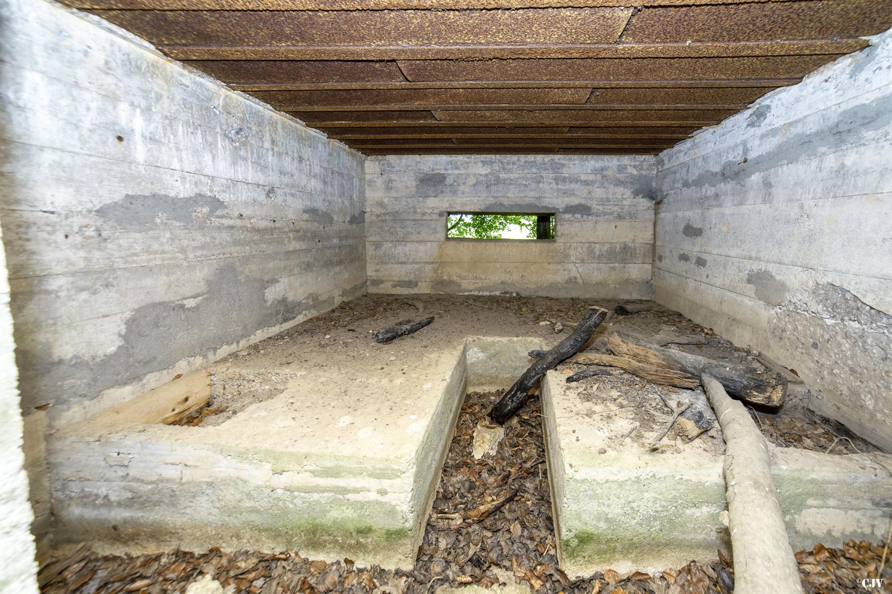 Ligne Maginot - VORDERSTERWALD 9 - (Blockhaus pour canon) - L'intérieur - Lia VERMEULEN