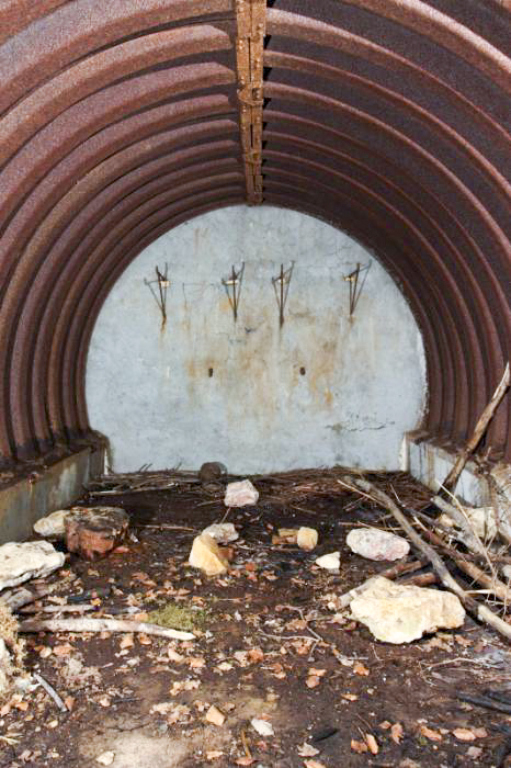 Ligne Maginot - FOND LOLIETTE - (PC) - Vue d'une des alvéoles. L'intérieur est, classiquement, désormais vide de tout équipement. - www.arnaultjl-photo.com