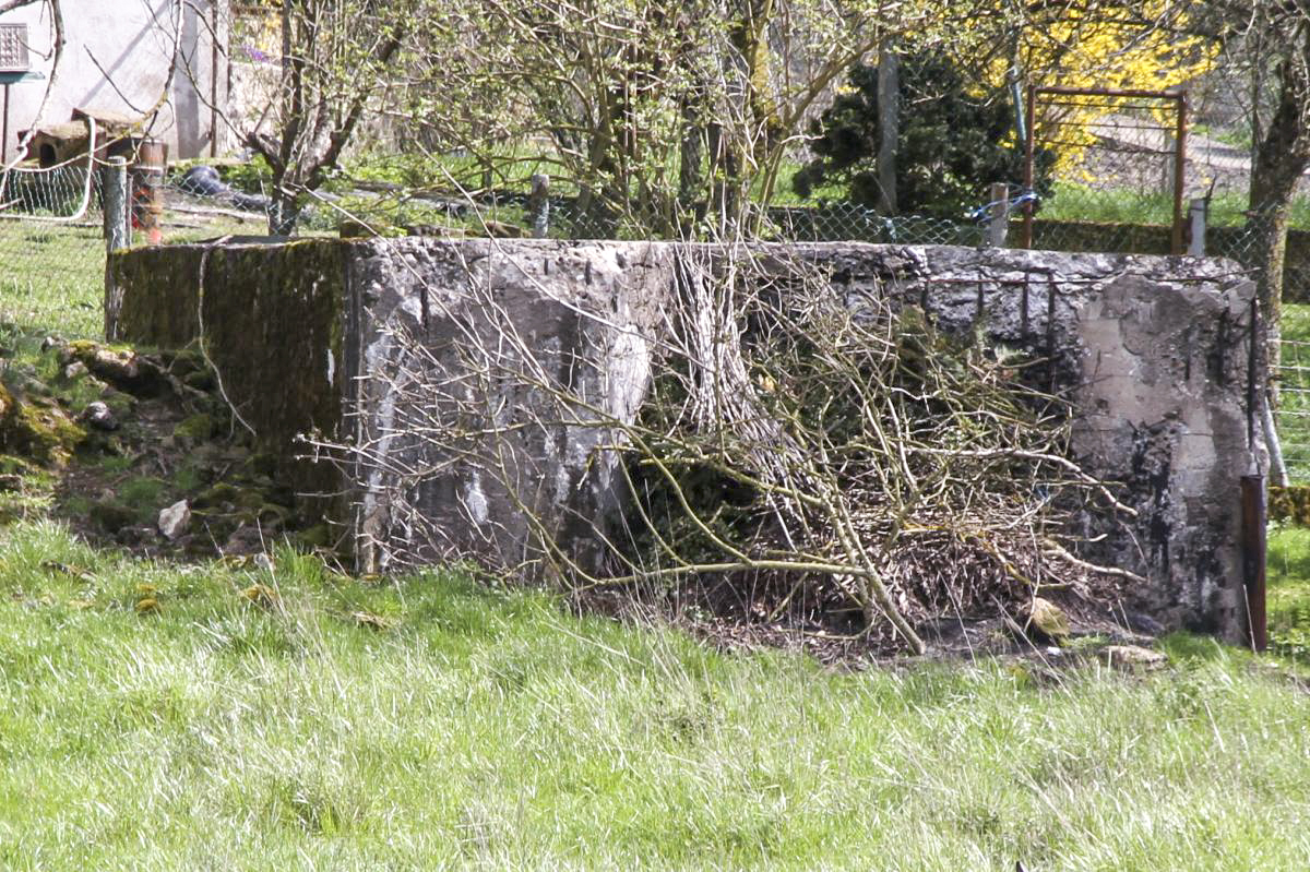 Ligne Maginot - M8 - BARST NORD OUEST - (Blockhaus pour arme infanterie) -   - Alain Perouffe