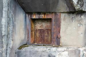 Ligne Maginot - HOCHWALD - (Ouvrage d'artillerie) - Bloc 12
'Liliane', l'un des deux créneaux de 75 mle 29