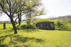 Ligne Maginot - CAMP DE ZIMMING 2 - (Blockhaus pour arme infanterie) - Le blockhaus est partiellement remblayé