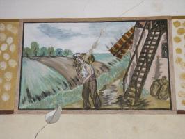 Ligne Maginot - LEMBACH - (Camp de sureté) - Peinture murale
Meunier