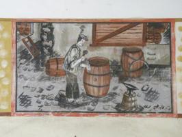 Ligne Maginot - LEMBACH - (Camp de sureté) - Peinture murale
Tonnelier