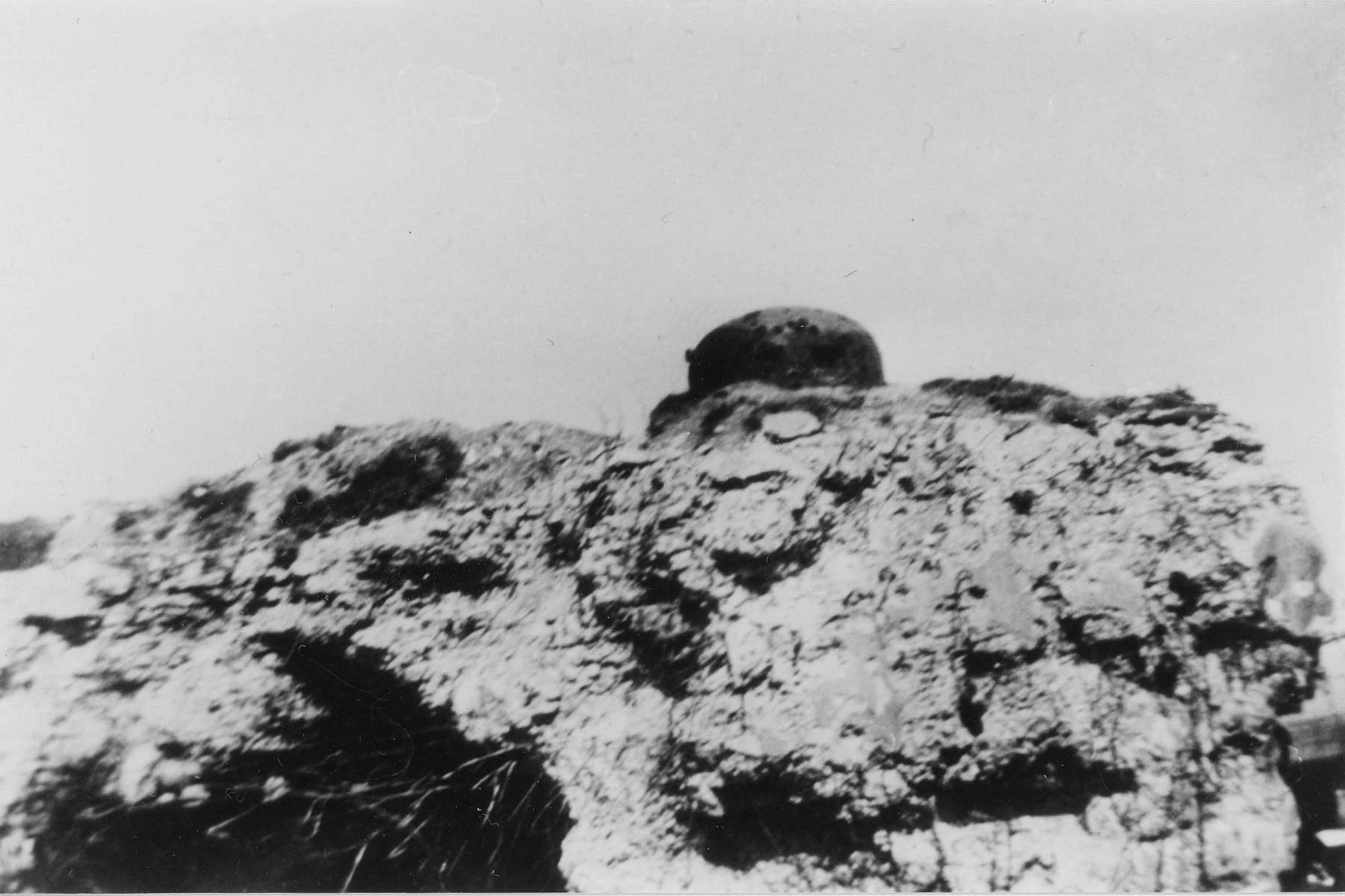 Ligne Maginot - WELSCHHOF - (Ouvrage d'infanterie) - Le bloc 1 après les combats - Inconnu