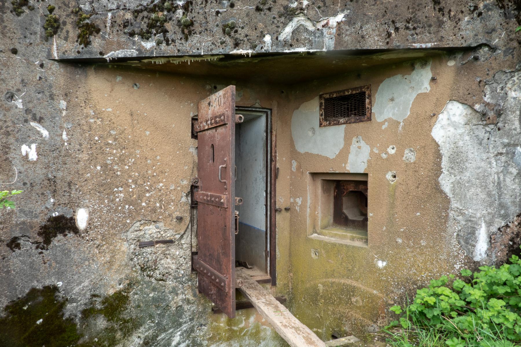 Ligne Maginot - ASCHBACH OUEST - (Casemate d'infanterie - Simple) - Entrée de la casemate - Michel Teiten