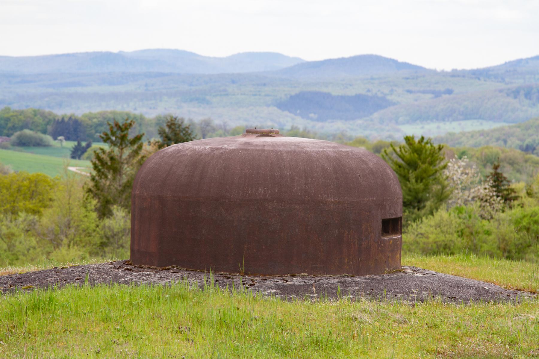 Ligne Maginot - HOCHWALD - (Ouvrage d'artillerie) - Bloc 12
Cloche Observatoire - Michel Teiten