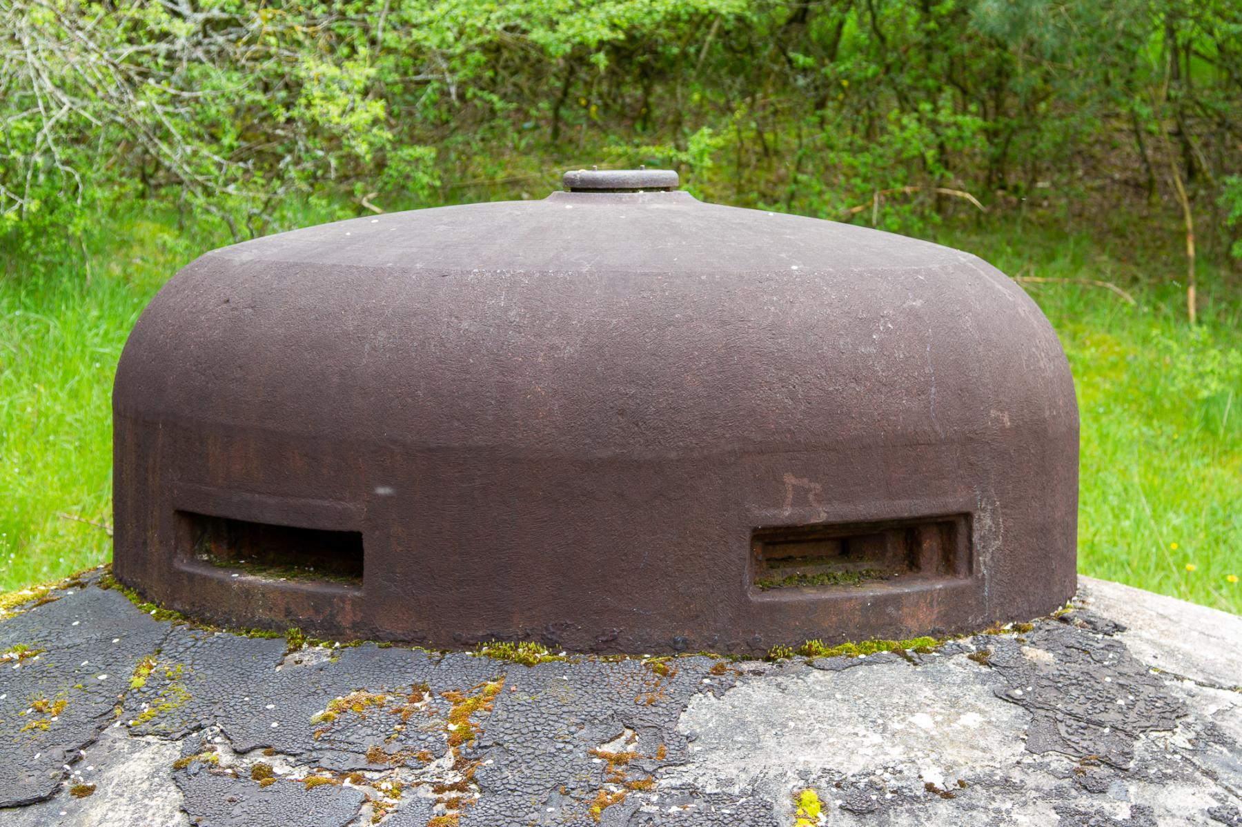 Ligne Maginot - HOCHWALD - (Ouvrage d'artillerie) - Bloc 14
Cloche VDP - Michel Teiten